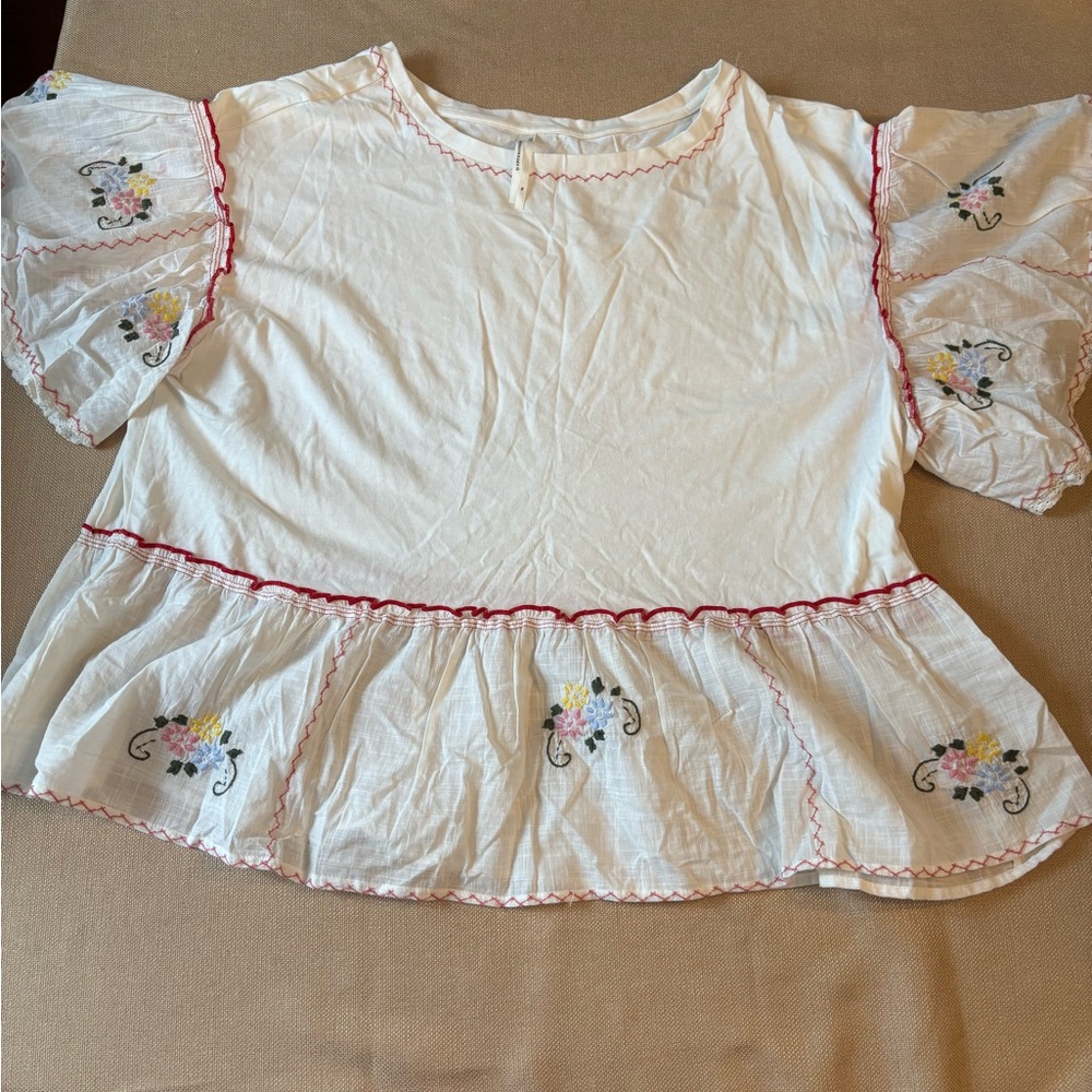 Embroidered Summer shirt